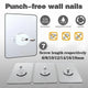 10X Punch-Free Adhesive Wall Hanging Hooks - 6mm - Mekamart Australia