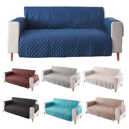 190x195cm Seater Pet Sofa Protector Cover Quilted Couch Covers Lounge Slipcover - Beige - Mekamart Australia