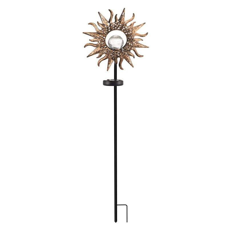Solar Lights LED Garden Decor Outdoor Path Lights Lawn Light Lantern Lamp - 1X Flame - Mekamart Australia