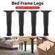 4pcs Adjustable Bed Frame Feet Ribbed Furniture Support Legs Sturdy Foundation - Mekamart Australia