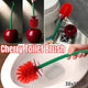 Soft Wool Toilet Brush with Long Handle Plastic Cleaning Brush Household Tool - Mekamart Australia