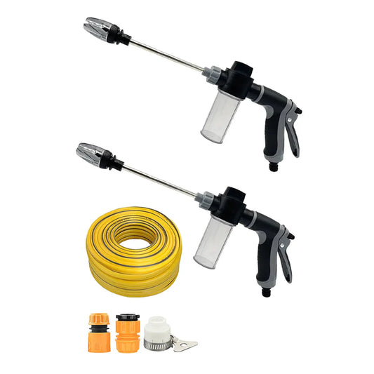 High Pressure Long Pole Water Spray Nozzle Household Car Wash Cleaning Sprayer - Car Wash Sprayer Set - Mekamart Australia