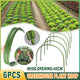 6PCS Greenhouse Plant Hoops Garden Tunnel Support for Row Covers and Netting - Mekamart Australia