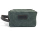 Waxed Canvas Toiletry Bag - Green - Mekamart Australia