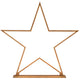 87cm Bamboo Star Table Lamp Desk Light LED Strip Modern Designer - Natural - Mekamart Australia