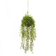 60cm Moss Ball w Senecio Hanging Artificial Plant Flower (with Rope) Fake - Mekamart Australia