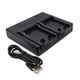 Hridz FW50 Battery Charger for Sony Alpha A7 A7II NEX-3 3N 5 NEX-6 NEX-7