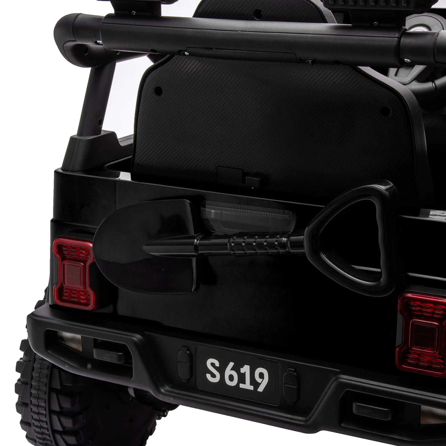 12V Kids Electric Ride On Jeep – Black - Mekamart Australia