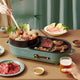BEAR Multi-functional 2-in-1 Cooking Hot Pot And Griddle Barbecue Machine DKL-C15L1 - Mekamart Australia