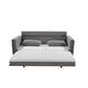 SHASA 2 Seater Pull-out Sofa bed Grey celadon - Mekamart Australia