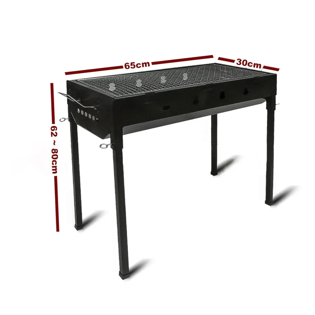 Large Portable Charcoal Outdoor BBQ Barbecue Grill Set - Mekamart Australia