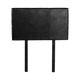 PU Leather Single Bed Headboard Bedhead - Black - Mekamart Australia