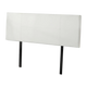 PU Leather Queen Bed Headboard Bedhead - White - Mekamart Australia