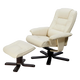 PU Leather Massage Chair Recliner Ottoman Lounge Remote - Mekamart Australia