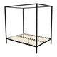 4 Four Poster Queen Bed Frame - Mekamart Australia