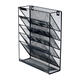 Wall Mount 6 Pocket Hanging File Sorter Organizer Folder Holder Rack Storage - Mekamart Australia