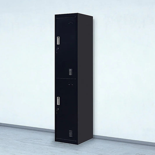 2-Door Vertical Locker for Office Gym Shed School Home Storage - Mekamart Australia