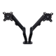 Dual Screen Gas-strut Monitor Stand Mount Desktop Bracket for LED/LC