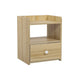 Bedside Tables Drawers Side Table Bedroom Furniture Nightstand Wood Unit - Mekamart Australia
