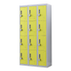 12-Door Locker for Office Gym Shed School Home Storage - 4-Digit Combination Lock