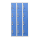 12-Door Locker for Office Gym Shed School Home Storage - 4-Digit Combination Lock