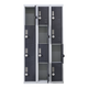 12-Door Locker for Office Gym Shed School Home Storage - 4-Digit Combination Lock