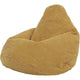Jumbo Cord Beanbag Chair Cover Unfilled Large Bean Bag - Mustard - Mekamart Australia