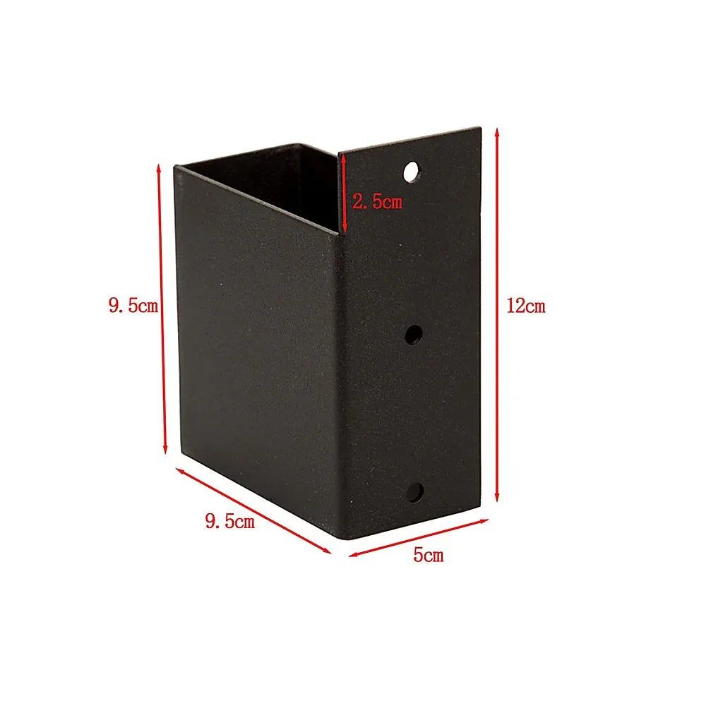 Roof Pergola Gazebo Shed Matte Black Steel Brackets DIY Kits - Mekamart Australia