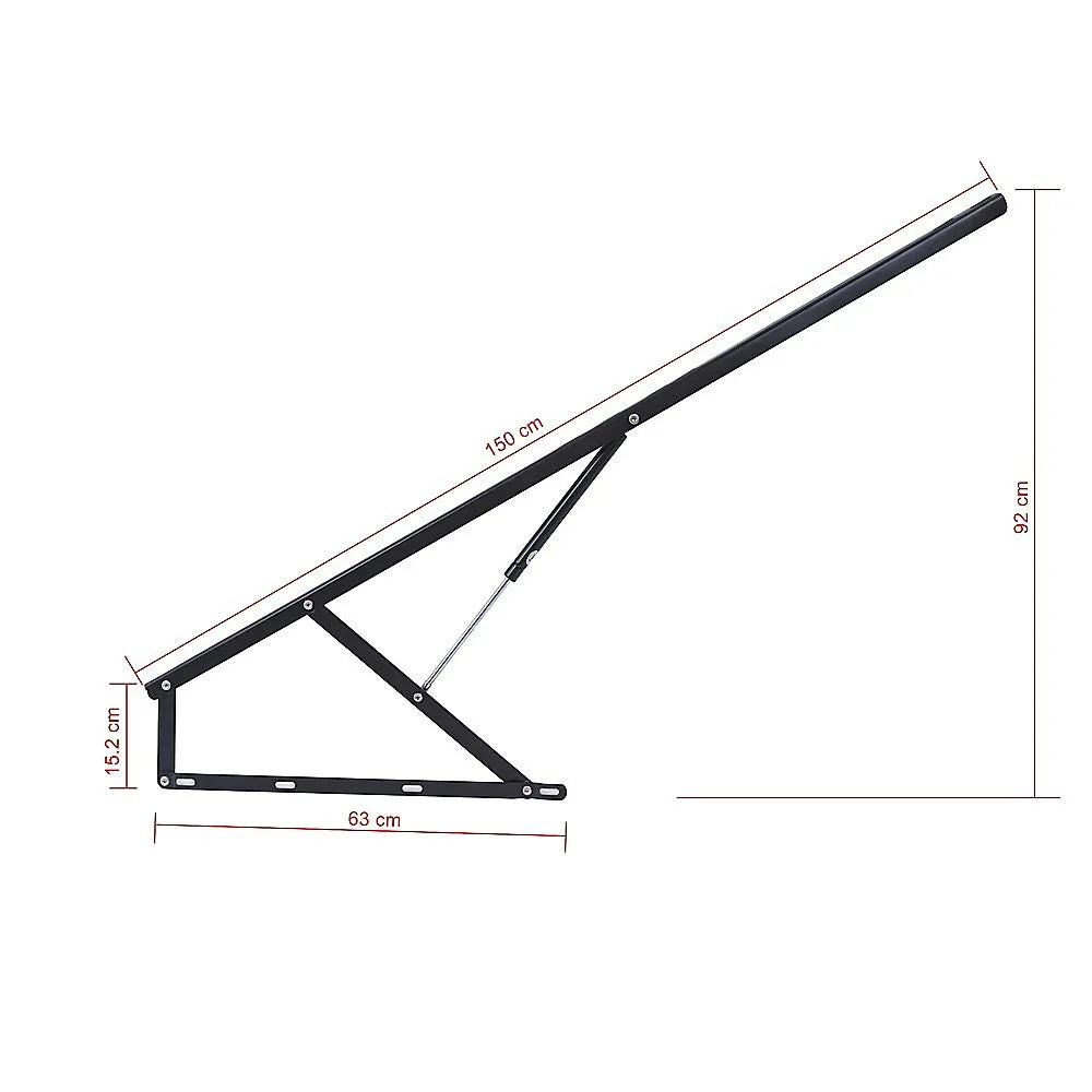 150cm Pneumatic Sofa Bed Lift Up Mechanism Kit - Mekamart Australia
