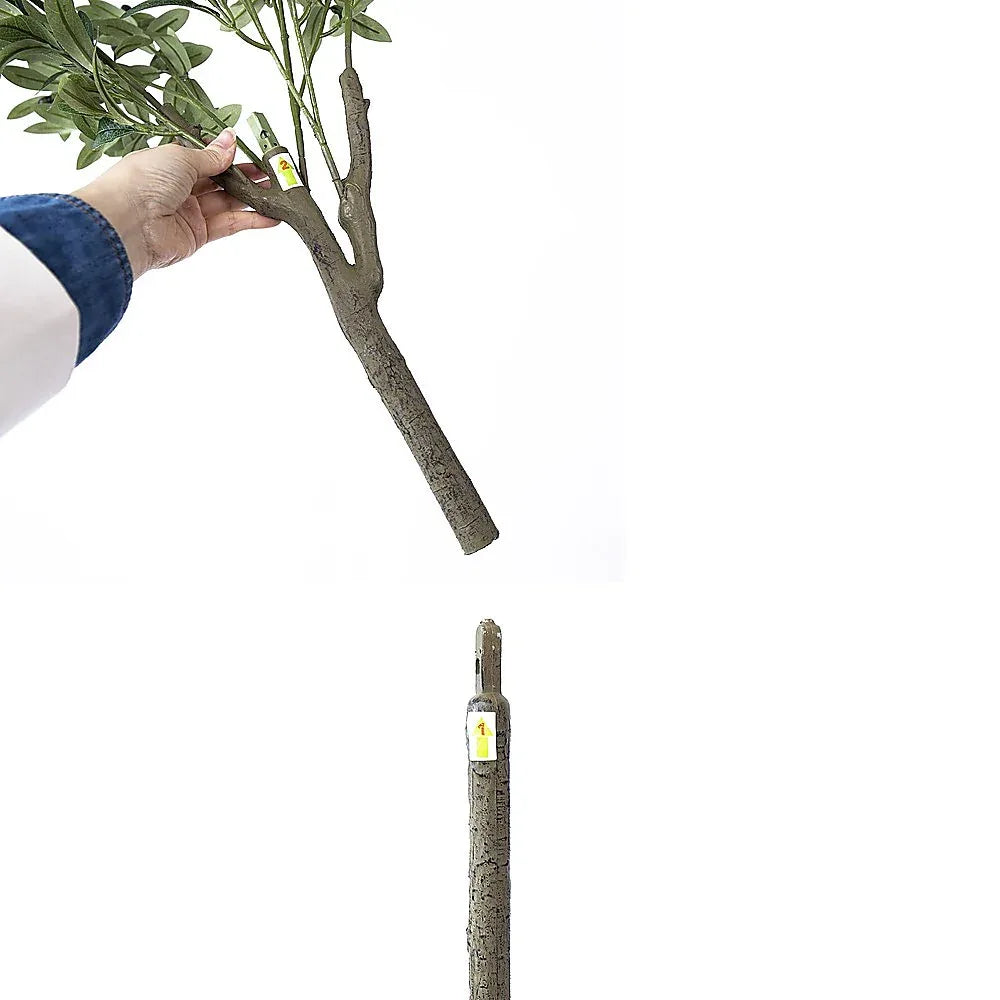150cm Artificial Olive Tree – Tall Realistic Faux Green Indoor Plant for Home & Office - Mekamart Australia