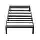 Single Full Metal Bed Frame Base β Sturdy Steel Bed Base for Australian Mattress - Mekamart Australia
