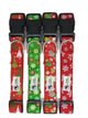 Christmas Dog Collars Adjustable - Moondidley Pets X-Large Red Snow Flakes - Mekamart Australia