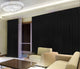 Long Large Thick Black Velvet Curtains 580x270cm+full liner,Blockout,Pinch Pleat - Mekamart Australia