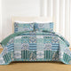 Exquisite Regal Purple 3 Pc Bedspread & Pillow Cover Set - Mekamart Australia