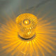 Crystal LED Table Lamp with Starburst Effect, Rechargeable and Portable Design,Type C 90mm (H) *88mm (W) - Mekamart Australia