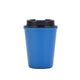 Blue 350ml Wheat Straw Double-Layer Coffee Cup - Eco-Friendly and Lightweight - Mekamart Australia
