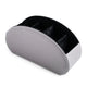 Gray Stylish Remote Control Storage Box - PU Leather Organizer with Compartments - Mekamart Australia