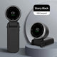 Black Portable USB Rechargeable Handheld Fan with Digital Display - Mekamart Australia