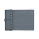 Grey Silicone BBQ Grilling Mat - Heat Resistant Side Rack Protector for Grills and Baking Trays - Mekamart Australia