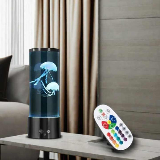 LED Jellyfish Lamp - Creative Night Light for Bedroom and Children's Room - Mekamart Australia