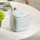 Light Green Portable Tabletop Trash Can with Dual-Layer Design - Convenient for Desk Organization - Mekamart Australia