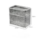 2PCS Stylish Double-Layer Transparent Grey Wave-Textured Tissue Box Holder - Stylish Bathroom Storage - Mekamart Australia