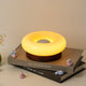Yellow Donut Table Lamp - Rechargeable Touch Control LED - Mekamart Australia