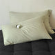 Light Green Wide Stripes Long Staple Cotton Sateen Pillowcase Set - Jacquard Striped, Pure Cotton, 48x74cm (Pair) - Mekamart Australia