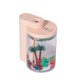 Pink Mini USB Micro Landscape Humidifier - 260ml Cool Mist Maker with LED Light - Mekamart Australia