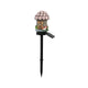 Style 5 Brown And Pink Solar Resin Garden Stake Light - Outdoor Landscape Light for Yard and Patio Decor - Mekamart Australia