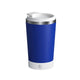 Dark Blue 316 Stainless Steel Rechargeable Electric Self-Stirring Mug - 420ml Automatic Mixing Cup with Magnetic Rotor - Mekamart Australia