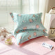 Yu Beauty - Blue 100% Cotton Pillowcase Set (Pack of 2) - Breathable Standard Size 48x74cm Pure Cotton Pillow Covers - Mekamart Australia