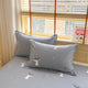 Grey Deer 100% Cotton Pillowcase Set (Pack of 2) - Breathable Standard Size 48x74cm Pure Cotton Pillow Covers - Mekamart Australia