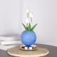 White Tulip Night Light - Floral Table Lamp for Bedroom Ambiance